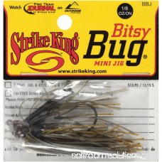 Strike King Bitsy Bug Jig, Green Crawfish 004535910